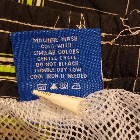 NBN Gear Checkered Swim Trunks Men's Size 5X - Picture 7 of 7